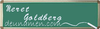 Meret Goldberg Visitenkarte
